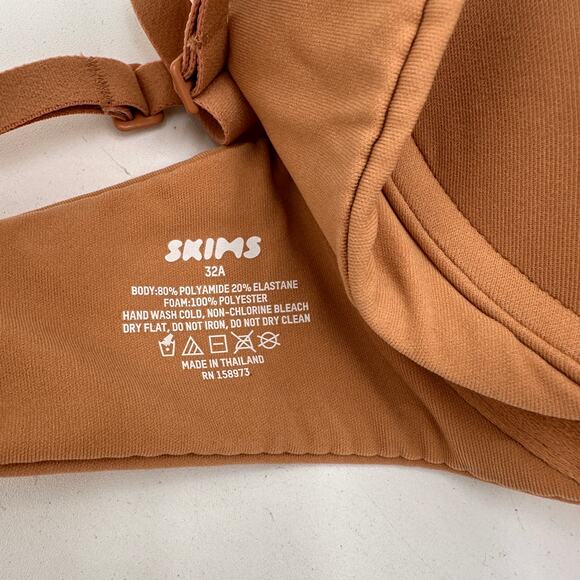 Skims Fits Everybody Unlined Demi Bra New with tags Size 32A - Picture 4 of 5